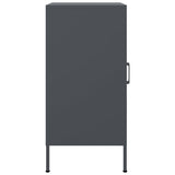 Buffets 2 pcs anthracite 36x39x79 cm acier