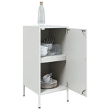 Buffet blanc 36x39x79 cm acier