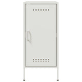 Buffet blanc 36x39x79 cm acier