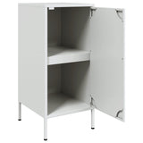 Buffet blanc 36x39x79 cm acier