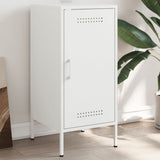 Buffet blanc 36x39x79 cm acier