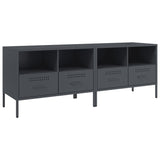 Meubles TV 2 pcs anthracite 68x39x50,5 cm acier