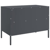 Meubles TV 2 pcs anthracite 68x39x50,5 cm acier