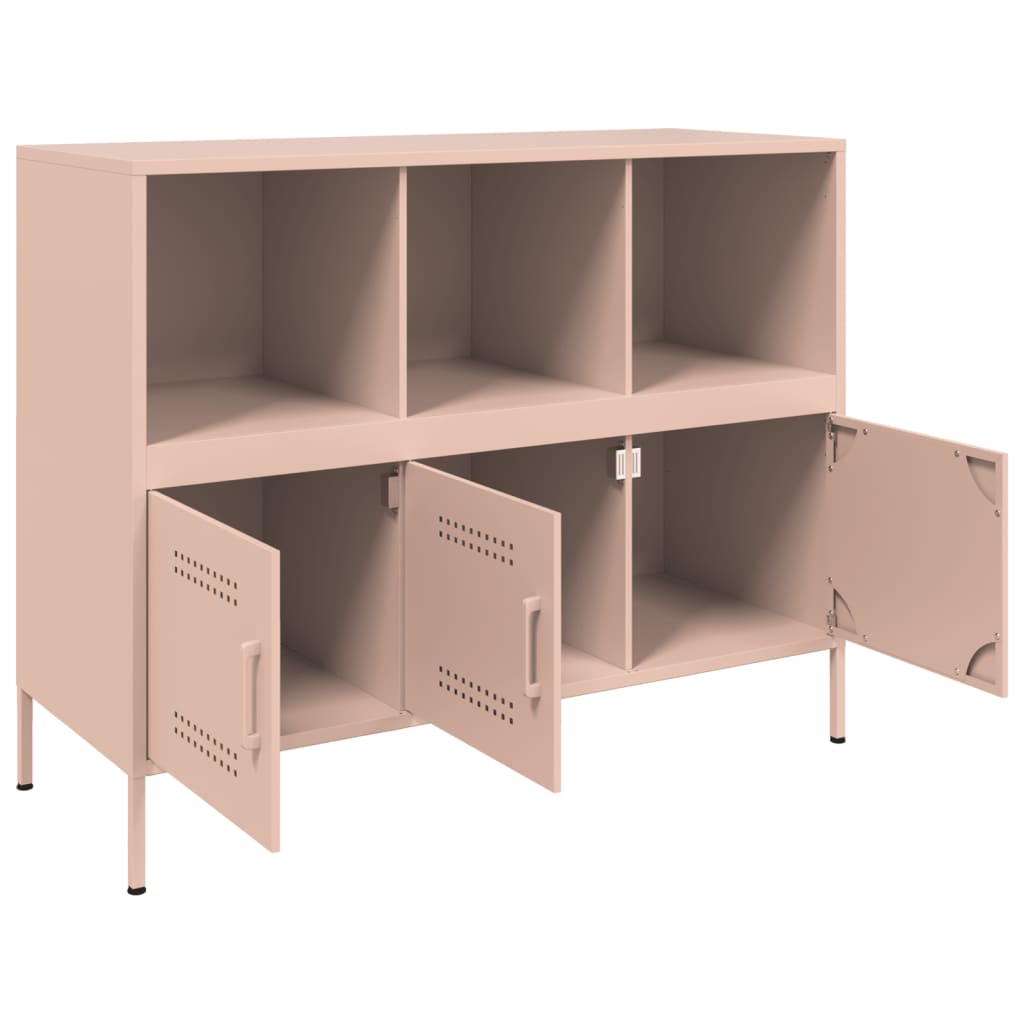 Rosa Sideboard 100,5x39x79 cm Stahl