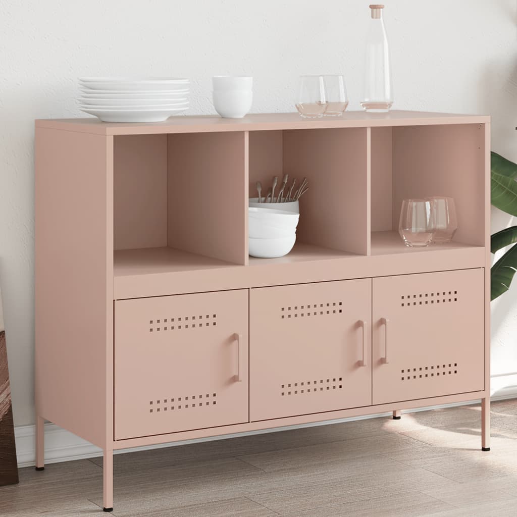 Rosa Sideboard 100,5x39x79 cm Stahl