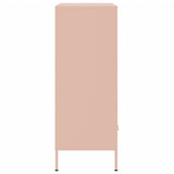 Buffet haut rose 68x39x101,5 cm acier