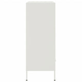 White high sideboard 68x39x101.5 cm steel