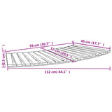 Grey hot tub frame woven resin solid acacia wood