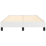 Cadre de lit sans matelas blanc 120x190 cm similicuir