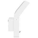 LED outdoor wall light with sensors white