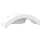 Appliques murales LED d'extérieur 2 pcs blanc