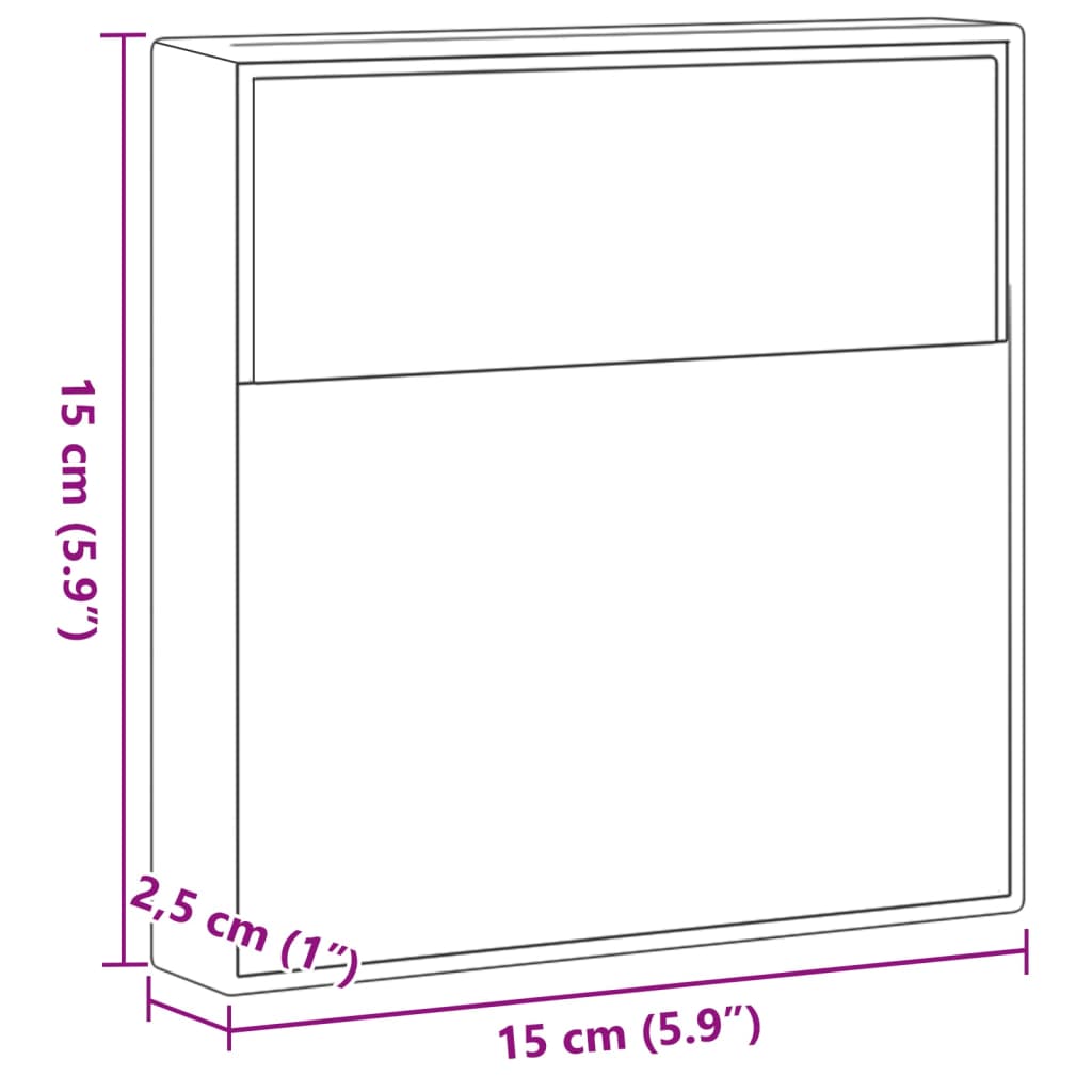 Applique murale LED d'extérieur aluminium moulé sous pression