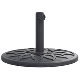 Parasol base for masts Ø38 / 48 mm 12 kg round