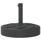 Parasol base for masts Ø38 / 48 mm 25 kg round