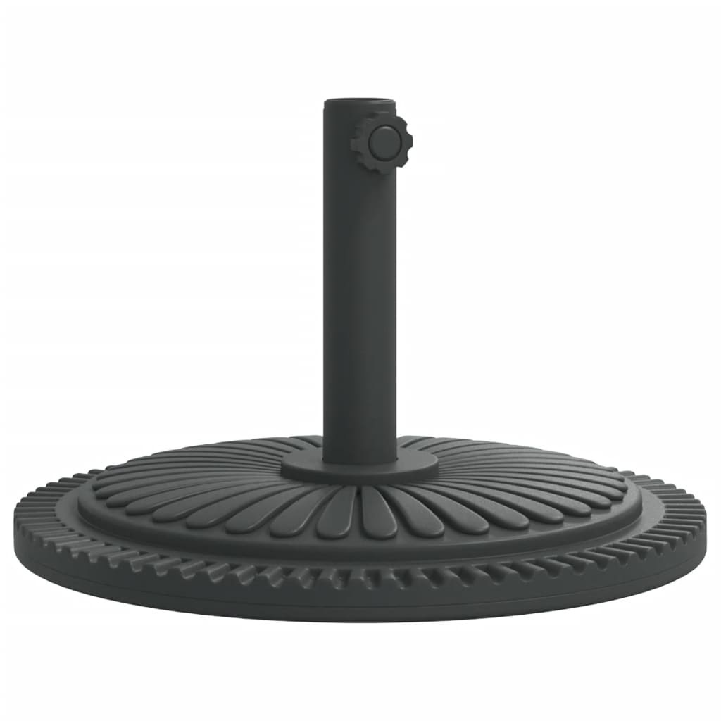 Parasol base for masts Ø38 / 48 mm 12 kg round