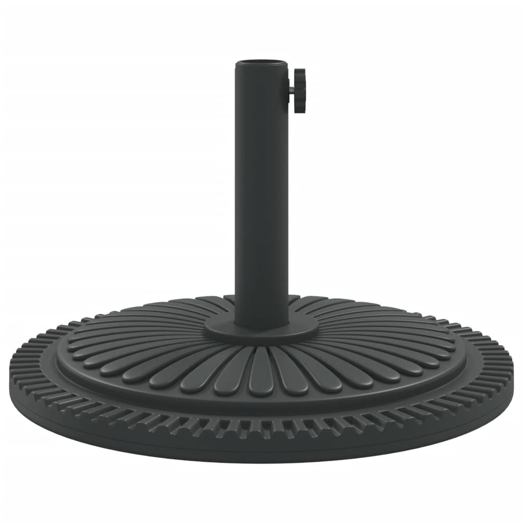 Parasol base for masts Ø38 / 48 mm 12 kg round