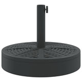 Parasol base for masts Ø38 / 48 mm 25 kg round