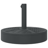 Parasol base for masts Ø38 / 48 mm 25 kg round