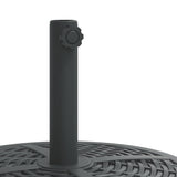 Parasol base for masts Ø38 / 48 mm 25 kg round