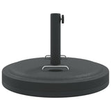 Parasol base with handles for poles Ø38 / 48 mm 25 kg round