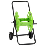 Chariot enrouleur vert pour tuyau de 60 m 1/2" acier