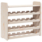 Casier à vin et panneau supérieur 67,5x25x60 cm bois pin massif