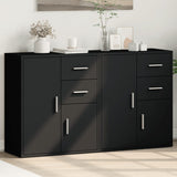 Sideboards 2 Stück schwarz 60x31x70 cm Holzwerkstoff