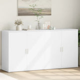 Buffets 2 pcs blanc 79x38x80 cm bois d’ingénierie