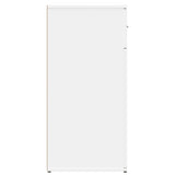 Buffets 2 pcs blanc 79x38x80 cm bois d’ingénierie