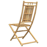 Chaises pliables de jardin lot de 4 46x66x99 cm bambou