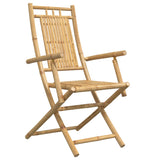 Chaises pliables de jardin lot de 4 53x66x99 cm bambou