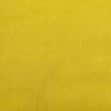 Repose-pied jaune 77x55x31 cm velours