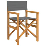 Chaises de metteur en scène pliantes lot de 2 Bois teck massif