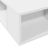 Bed frame without mattress white 180x200 cm