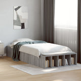 Cadre de lit sans matelas sonoma gris 90x200 cm