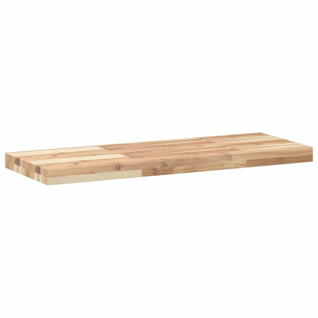 Étagère flottante 100x30x4 cm bois d'acacia massif non traité