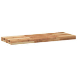 Étagères flottantes 2 pcs 100x30x4 cm acacia massif à l'huile