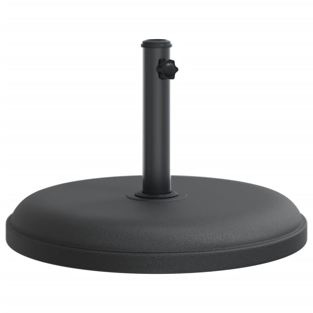 Base de parasol pour mâts Ø32/35/38 mm 25 kg rond