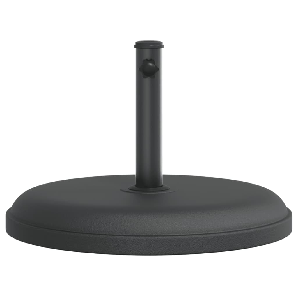 Base de parasol pour mâts Ø32/35/38 mm 25 kg rond