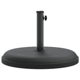 Base de parasol pour mâts Ø32/35/38 mm 25 kg rond