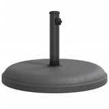 Base de parasol pour mâts Ø32/35/38 mm 25 kg rond