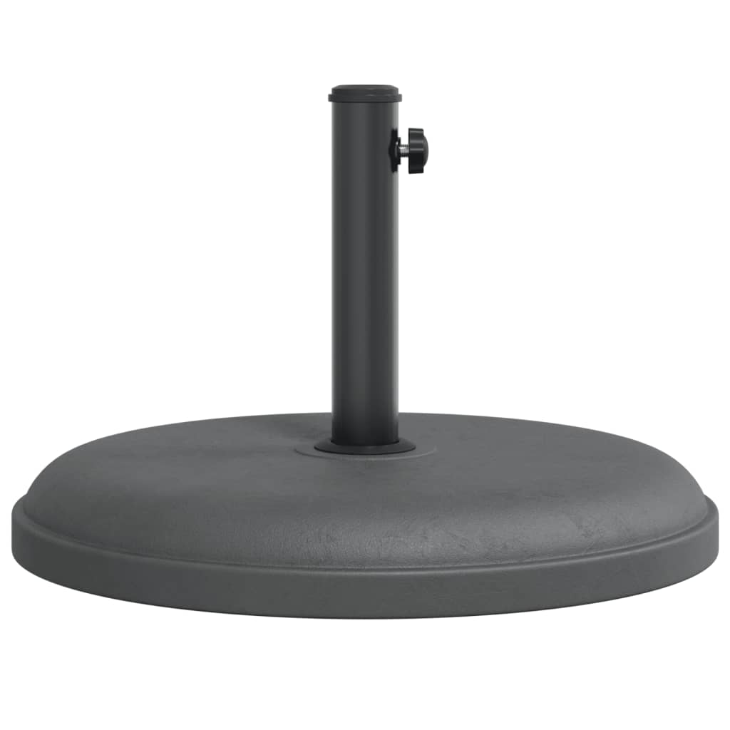 Base de parasol pour mâts Ø32/35/38 mm 25 kg rond