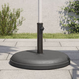 Base de parasol pour mâts Ø32/35/38 mm 25 kg rond