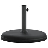 Parasol base for masts Ø32/35/38 mm 15 kg round