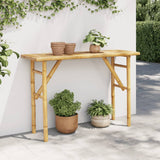 Table console 115x39x75 cm bambou