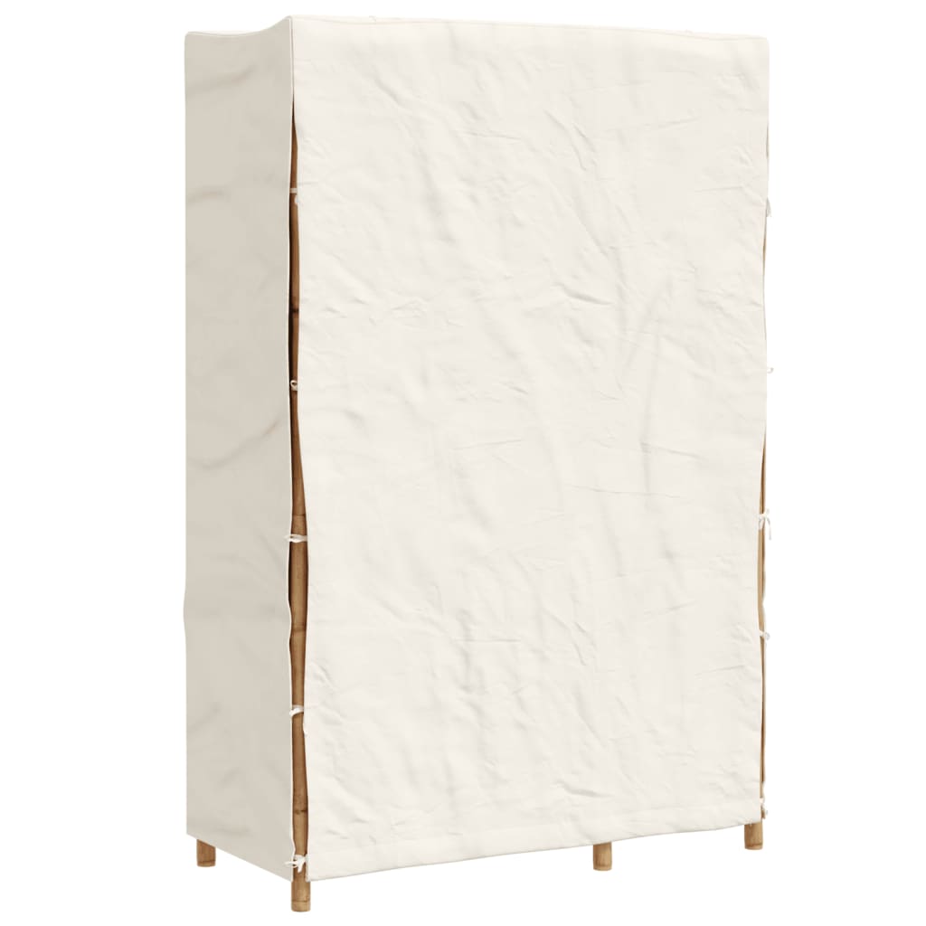 Garde-robe 110x45x170 cm bambou