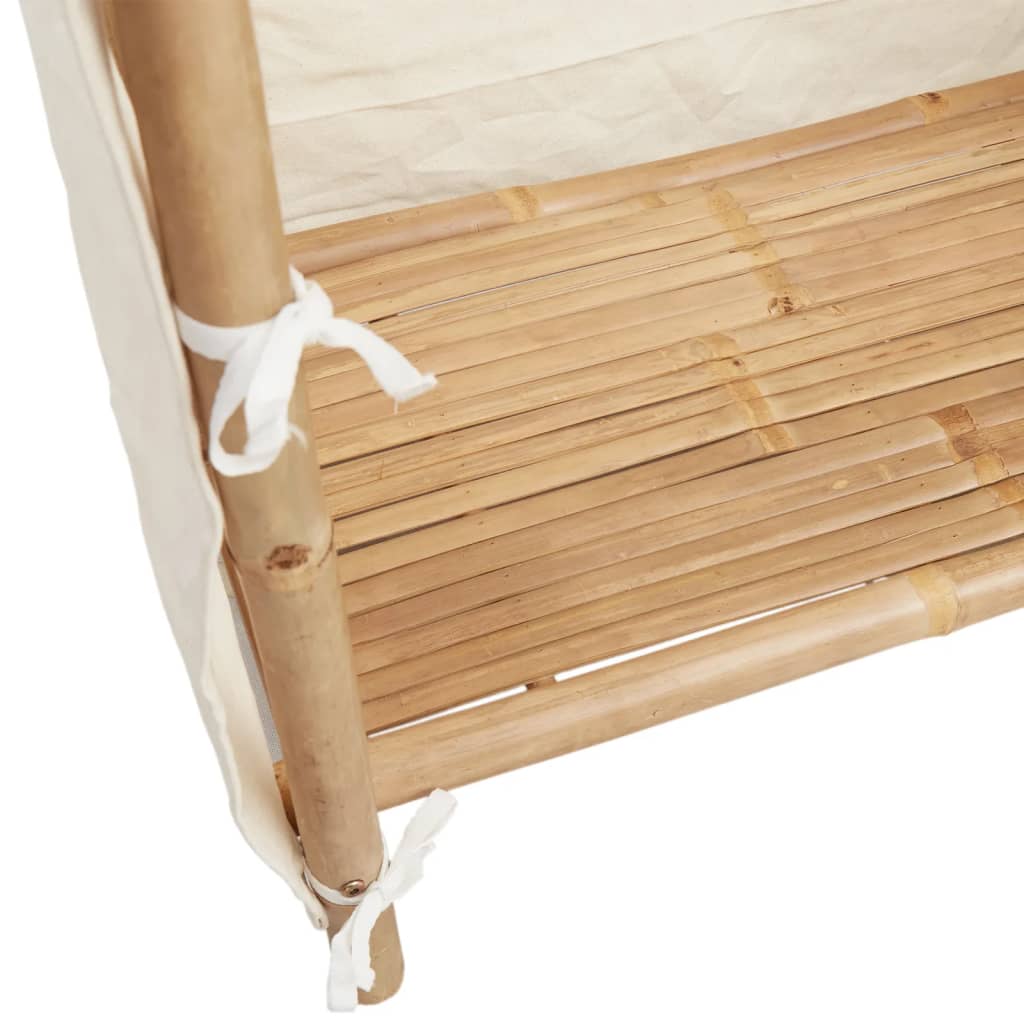 Garde-robe 110x45x170 cm bambou