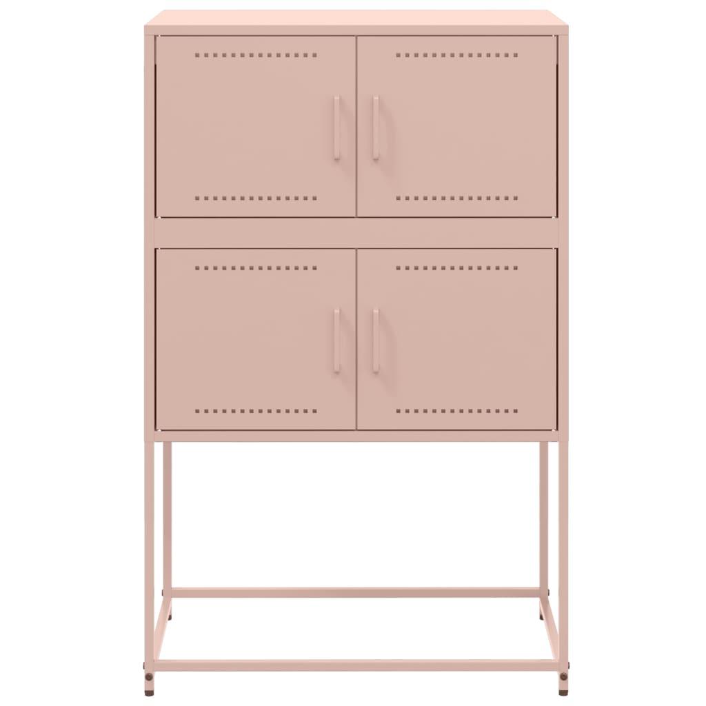 Rosa Sideboard 68,5x38,5x107 cm Stahl