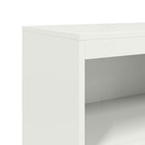 White high sideboard 68.5x38.5x123.5 cm steel