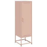 High pink sideboard 36x39x123 cm steel